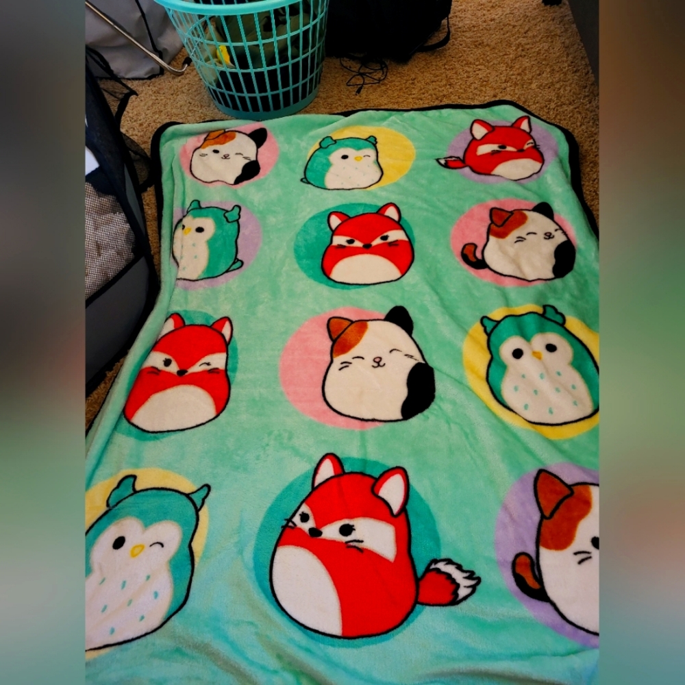 Squishmallow blanket